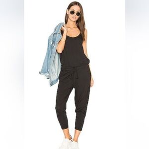 bobi Black Sleeveless Jumpsuit